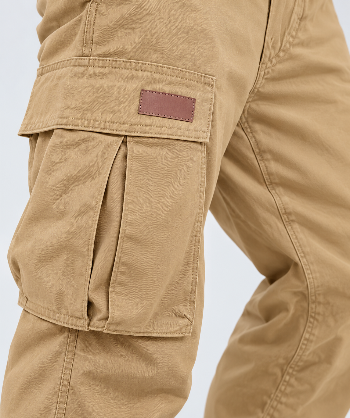 Men's Multi-Pocket Straight-Leg Casual Workwear Pants